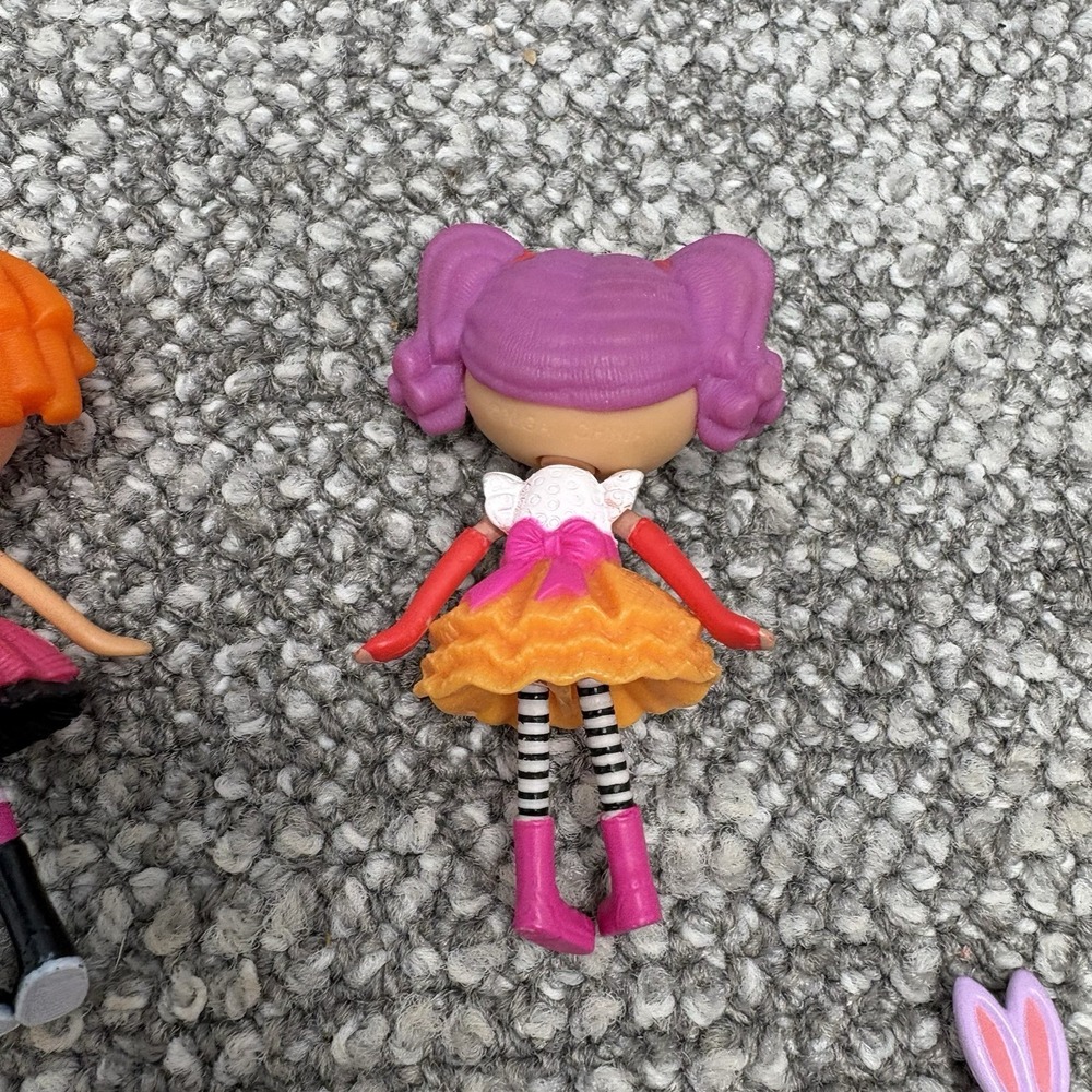 Lalaloopsy Mini Dolls 5 In All With Mini Animals EUC Great Collection - Picture 7 of 12